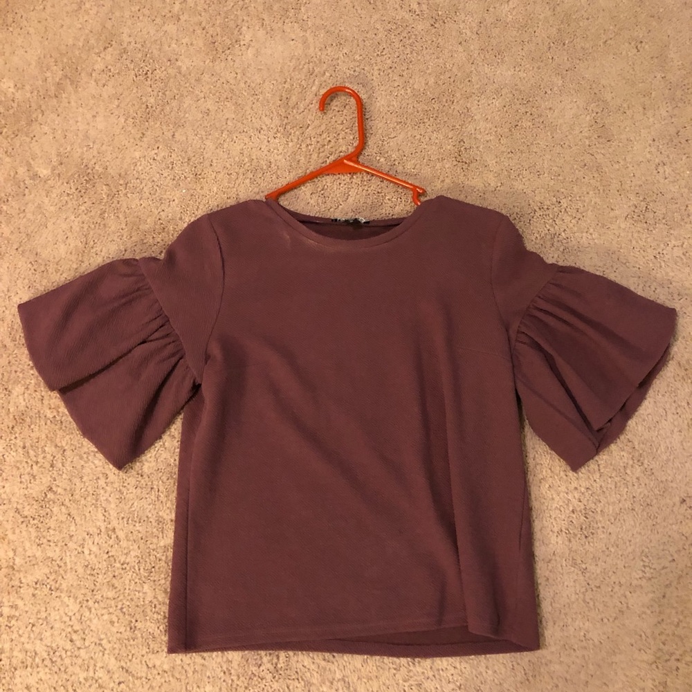 Express top purple XS